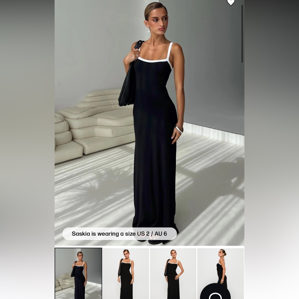 NWT Princess Polly Austrina Maxi Dress Size 4